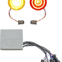 2020-2124 - CUSTOM DYNAMICS Turn Signal - Amber - Red CD-STS-RSGST