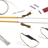 2040-0950 - CUSTOM DYNAMICS WRAPZ? Fork Lights - 39 mm - Amber Lens TW39AA
