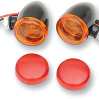 2040-1043 - DRAG SPECIALTIES Mini-Duece Marker Light Kit - Amber/Red 20-6390BA/RH