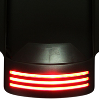 2040-2257 - CUSTOM DYNAMICS Tribar Taillight - '06-'09 - Red PB-TRI-1-RED