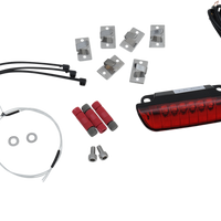 2040-2328 - CUSTOM DYNAMICS Luggage Rack Light Bar - Red CD-LR-06-R