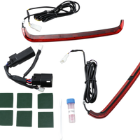 2040-2361 - CUSTOM DYNAMICS Saddlebag Lights - '10-'13 - Red Lens CD-LP-SS6-R