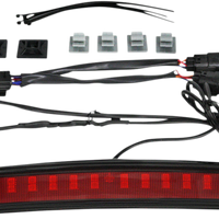 2040-2524 - CUSTOM DYNAMICS Tour Pack Lid Light - Black/Red CD-TP-LID-BR
