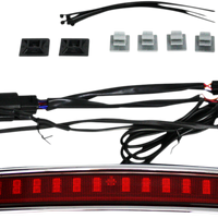 2040-2526 - CUSTOM DYNAMICS Tour Pack Lid Light - Chrome/Red CD-TP-LID-CR