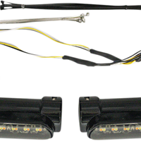 2040-2527 - CUSTOM DYNAMICS Engine Guard Light - FLH - Black CD-CB-AW-BCM-B