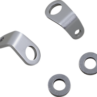 2040-2716 - CUSTOM DYNAMICS Mount - Micro Turn Signal - L-Bracket - Silver CD-MICRO-L