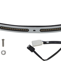 2040-2825 - CUSTOM DYNAMICS Windshield Trim - Chrome CD-WT2-01-C
