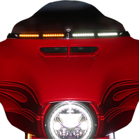 2040-2829 - CUSTOM DYNAMICS Windshield Trim - Chrome CD-WT2-05-C
