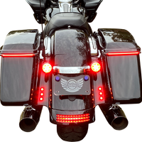 2040-2839 - CUSTOM DYNAMICS LED Lights - Red - Polished CD-BOLT-R2-P