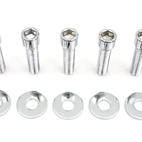 2054-10T - Rear Pulley Bolt and Washer Kit Allen Style by V-Twin