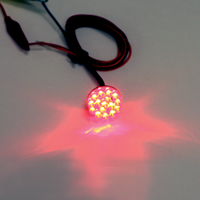 2060-0257 - CUSTOM DYNAMICS 1" Universal LED Cluster - Red GEN-100-R