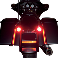 2060-0257 - CUSTOM DYNAMICS 1" Universal LED Cluster - Red GEN-100-R