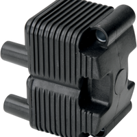 2102-0221 - DRAG SPECIALTIES Dual-Fire Ignition Coil - Harley Davidson - Chrome 10-2033