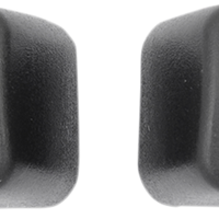2106-0360 - DRAG SPECIALTIES Turn Signal Switch Extension Caps - '11-'17 - Black 77447