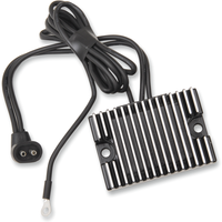2112-0783 - DRAG SPECIALTIES Regulator - Black - '89-'99 Evolution Big Twin 74519-88BK