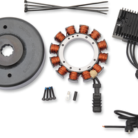 2112-1204 - DRAG SPECIALTIES 32A Charging Kit - Black Regulator 32A-1B