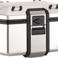 3501-1827 - MOOSE RACING Kenai Top Case - 37 Liter - Silver D0TR37100KM