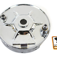 22-0040 - Rear Mechanical Brake Backing Plate Kit Chrome by V-Twin
