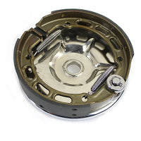 22-0074 - Rear Mechanical Brake Backing Plate Kit Chrome by V-Twin