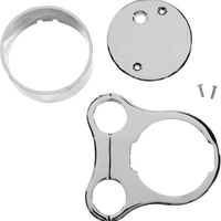 2210-0561 - DRAG SPECIALTIES 1.5" T-Bar Gauge Mount - Chrome - For OEM Gauge 2210-0561