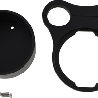 2210-0562 - DRAG SPECIALTIES 1.5" T-Bar Gauge Mount - Gloss Black - For OEM Gauge 2210-0562