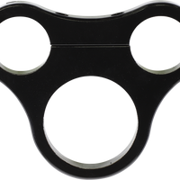 2210-0565 - DRAG SPECIALTIES 1.5" T-Bar Gauge Mount - Gloss Black - For Mini Gauge 2210-0565
