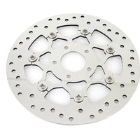 23-0232 - Floating Stainless Steel Mirror Polished 11.8 Front Brake by V-Twin