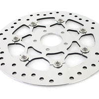23-0232 - Floating Stainless Steel Mirror Polished 11.8 Front Brake by V-Twin