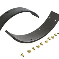23-0504 - Rear Brake Shoe Linings with Rivets by Duro