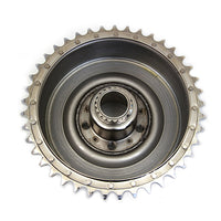 23-1769 - Rear Brake Drum Chrome with Sprocket by V-Twin
