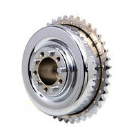 23-1769 - Rear Brake Drum Chrome with Sprocket by V-Twin
