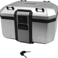 3501-1833 - MOOSE RACING Kenai Top Case - 48 liter - Silver D0TR48100KM