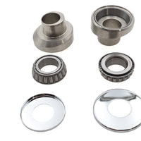 24-0274 - Stainless Steel Raked Fork Neck Cup Kit by V-Twin