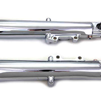 24-0396 - Chrome 41mm Lower Fork Slider Set by V-Twin