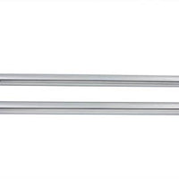 24-0442 - Chrome 39mm Fork Tube Set 29-3/8 Total Length by V-Twin