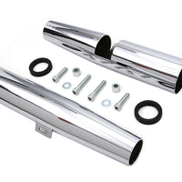 24-1315 - Chrome 39mm Fork Shrouds by V-Twin