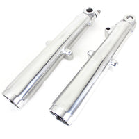 24-1387 - 41mm Glide Fork Slider Set Polished by V-Twin