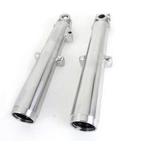 24-1389 - 41mm Glide Fork Slider Set Polished by V-Twin