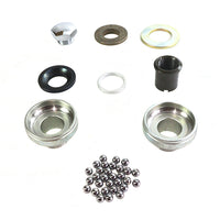 24-1474 - Zinc Plated Fork Neck Cup Kit by V-Twin