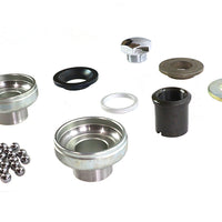 24-1474 - Zinc Plated Fork Neck Cup Kit by V-Twin