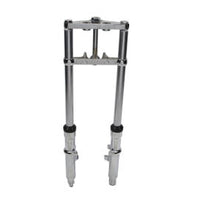 24-1528 - Fork Assembly with Chrome Sliders 6 Over Stock by V-Twin
