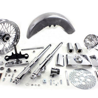 24-2035 - 41mm Fork Assembly with Chrome Sliders 16 Wheel by V-Twin