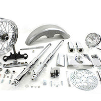 24-2036 - 41mm Fork Assembly with Chrome Sliders 16 Wheel by V-Twin