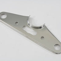 24-9904 - Top Triple Tree Cover Solid Style Stainless Steel by V-Twin