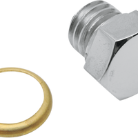 2401-0438 - COLONY Drain Mag Plug 00-19 Chrome 2296-1
