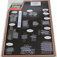 2401-1117 - COLONY Engine Bolt Kit - Chrome 1026-P