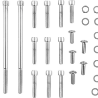 2401-1129 - COLONY Primary Cover Screw Kit - Chrome 2402-18-P