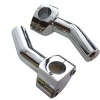 25-0215 - 1 Pullback Riser Set Chrome by MCM