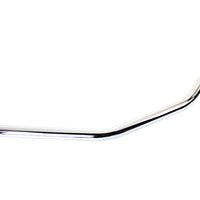 25-0455 - Flat 1 Drag Handlebar with Indents Chrome by MCM