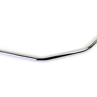 25-0455 - Flat 1 Drag Handlebar with Indents Chrome by MCM